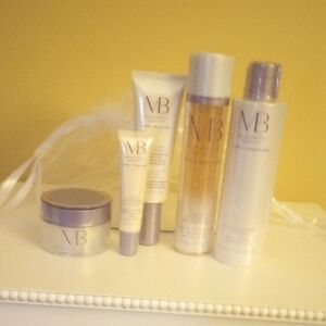 MB Skincare Collection - White and Gold